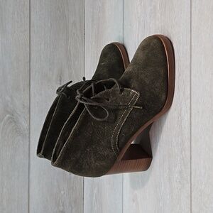 Johnston & Murphy Women Ankle Leather Heels Shoes boots shoes sz 6M
